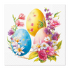 Háromrétegű húsvéti papírszalvéta 33x33 cm 20 db-os Egg Bouquet