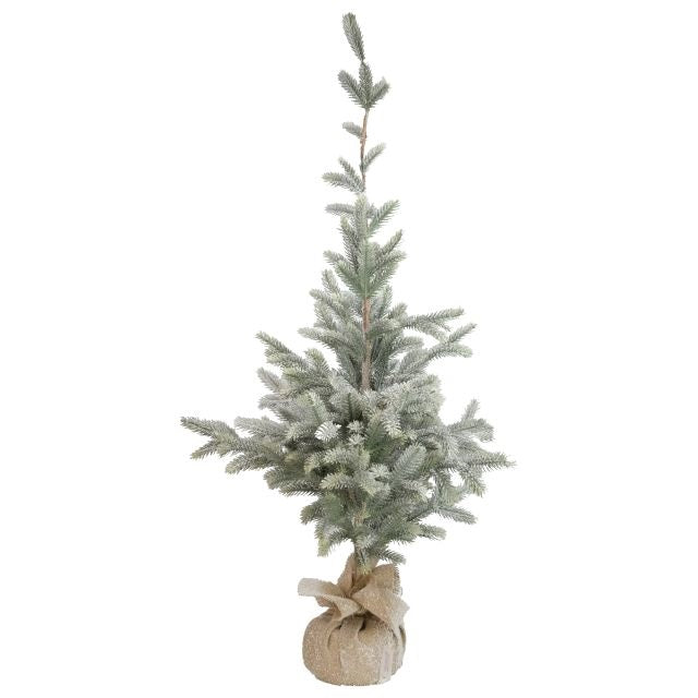 Műfenyő Havas dekor műfenyő zsákban 150 cm