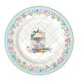 Spring Bloom húsvéti porcelán desszertes tányér 4 db szett díszdobozban
