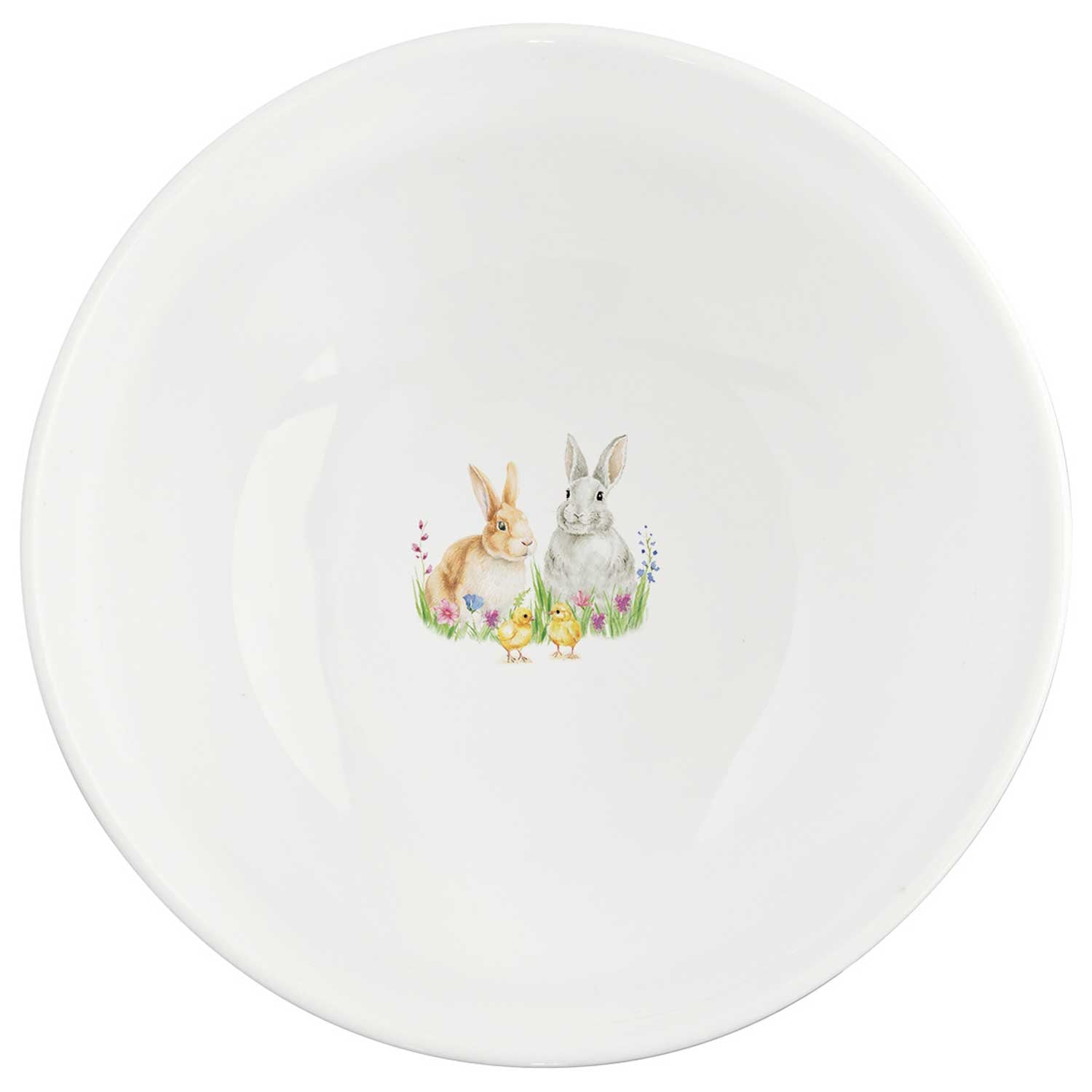 Tálka Húsvéti nyuszis porcelán tálka 12 cm Happy Easter