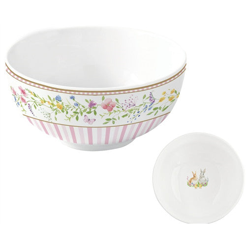 Tálka Húsvéti nyuszis porcelán tálka 12 cm Happy Easter