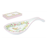 Húsvéti porcelán fakanáltartó kanál forma Happy Easter