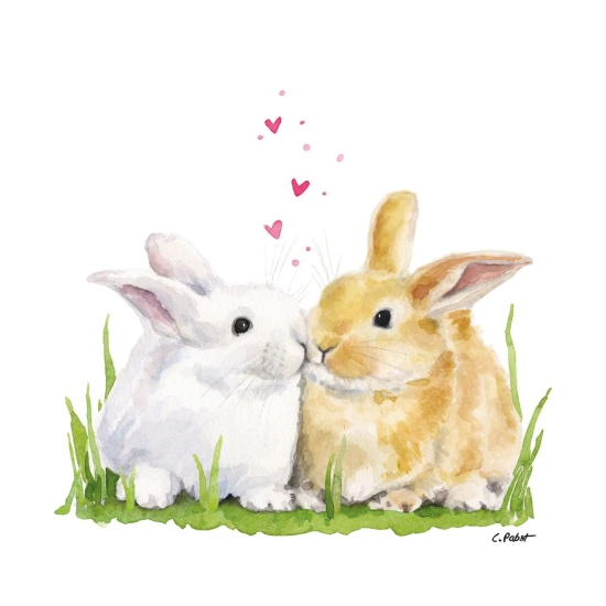Szalvéta Húsvéti szalvéta 33x33 cm 20 db Easter kiss