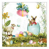Szalvéta Húsvéti szalvéta 33x33 cm 20 db Easter Surprise