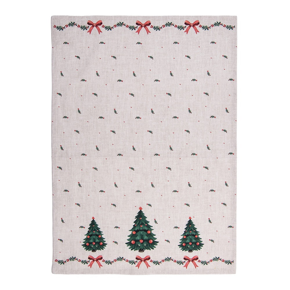 Karácsonyi konyharuha 50x70 cm 100% pamut Traditional Christmas Harmony