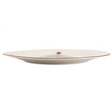 Karácsonyfás porcelán lapostányér - 26,5 cm - Holly Dreams