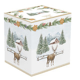 Tányér, étkészlet Karácsonyi egyszemélyes teás készlet White Forest díszdobozban