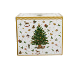 Bögre, csésze Karácsonyi fenyőfás jumbo 1 literes bögre díszdobozban Christmas Tree