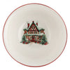 Karácsonyfás porcelán mélytányér 600 ml - Holly Dreams