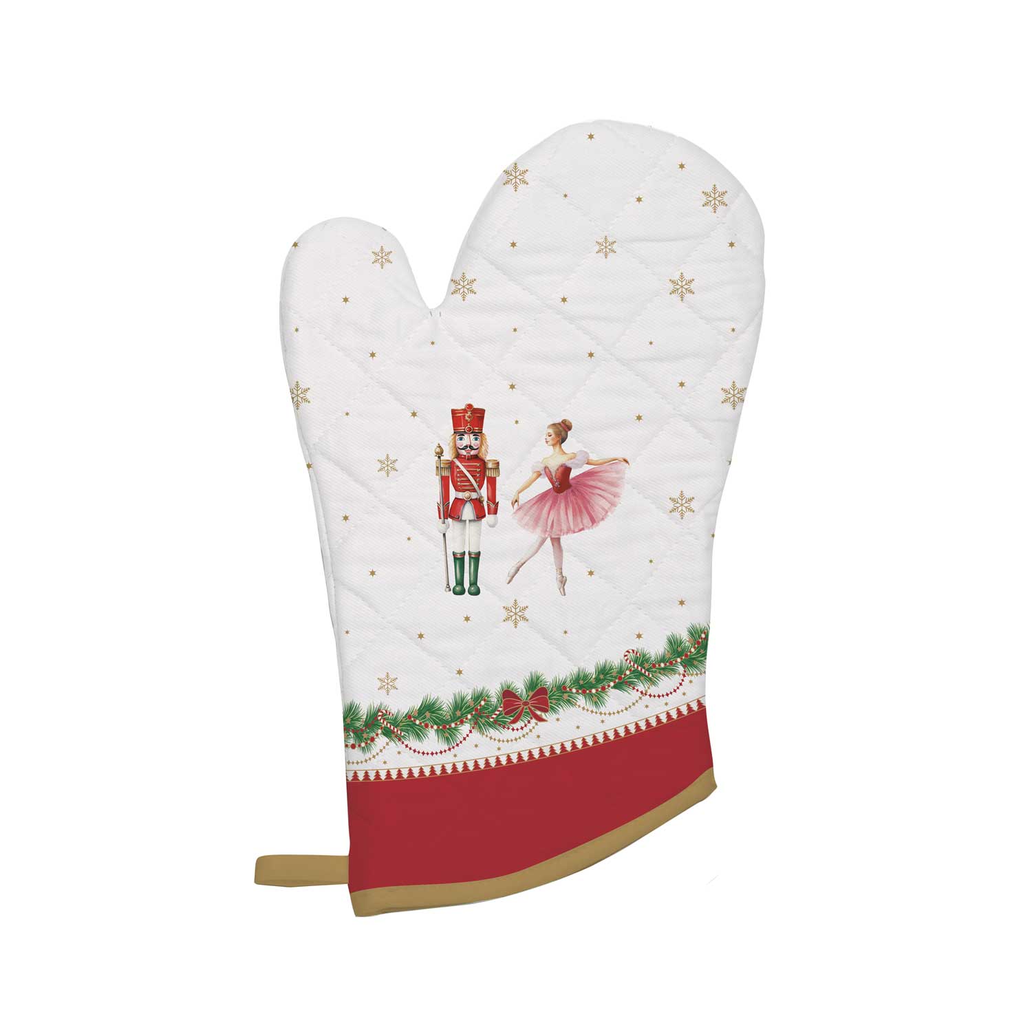 Tányér, étkészlet Karácsonyi pamut edényfogó kesztyű + 2 db edényalátét szett Magie de Noel