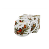Bögre Karácsonyi porcelán bögre 430 ml Madarak