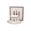 Tányér, étkészlet Karácsonyi porcelán csésze aljjal 190 ml diótörős díszdobozban Christmas Nutcracker