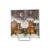 Bögre Karácsonyi porcelán desszertes tányér szett 2db-os 19cm díszcsomagolásban Christmas City