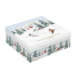 Bögre, csésze Karácsonyi porcelán kávés csésze 2 db díszdobozban Chalet