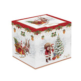 Tányér, étkészlet Karácsonyi porcelán télapós bögre Nostalgic Christmas Time
