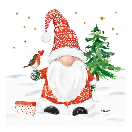 Szalvéta Karácsonyi szalvéta 33x33 cm Christmas Buddy