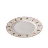 Karácsonyi porcelán tányér 21,5 cm fenyőágas