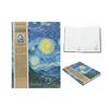Táska Kemény fedeles vonalas notesz van Gogh Csillagos Éj