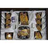 Teáskanna Klimt 15 részes porcelán kávés / teáskészlet - 6 személyes