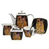 Teáskanna Klimt 15 részes porcelán kávés / teáskészlet - 6 személyes