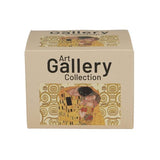 Klimt porcelán bögre - 430 ml öblös - The Kiss ecru