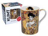 Bögre, csésze Klimt porcelán bögre díszdobozban Adele 360 ml