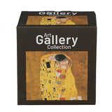 Klimt porcelán bögre fémkanállal – 360 ml – The Kiss