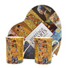 Klimt porcelán bögre szett - 300 ml - Életfa és Beteljesülés - szív díszdobozos