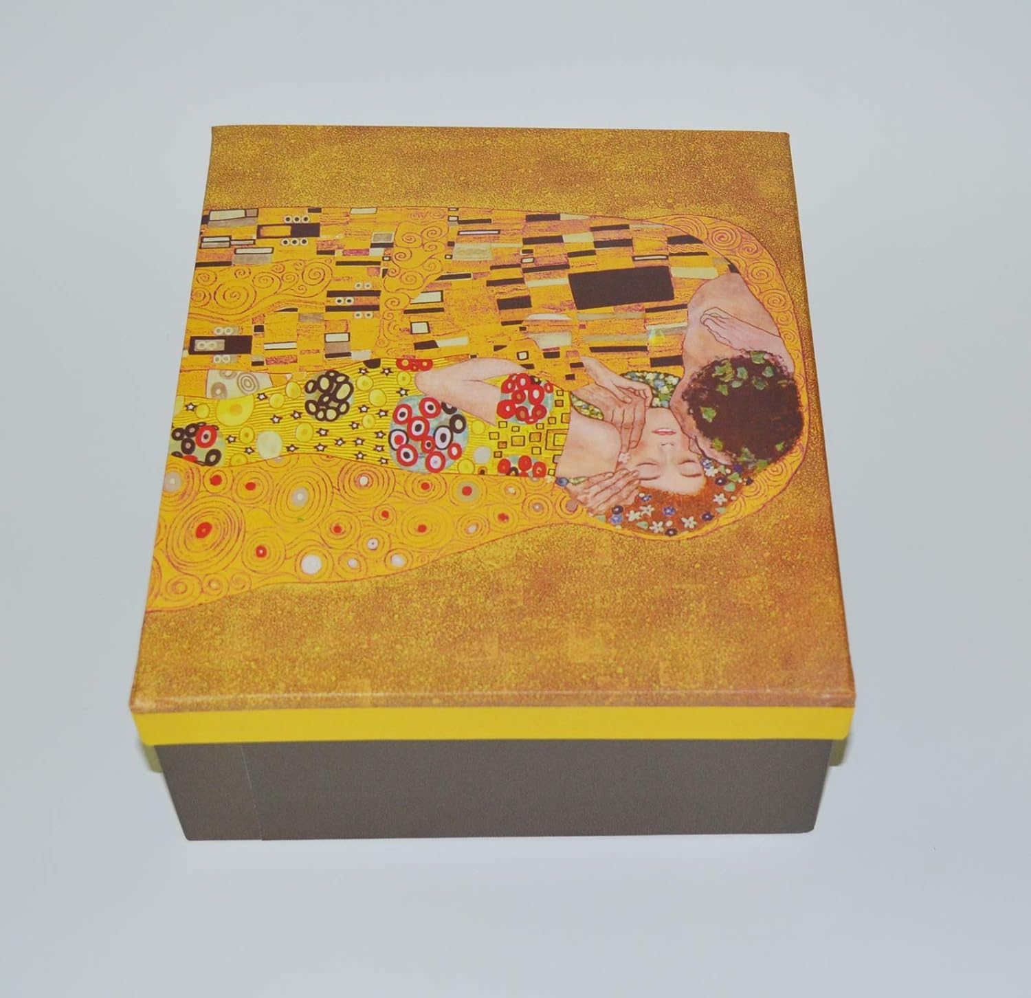 Váza Klimt porcelán váza 19 cm A Csók