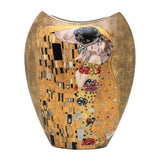 Klimt porcelán váza 25x9x20 cm - The Kiss A Csók