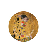 Porcelán desszertes tányér szett 2 db-os Klimt A Csók díszdobozban