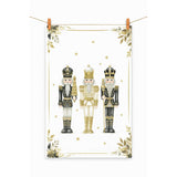 Karácsonyi diótörős konyharuha 100% pamut Royal Nutcrackers kollekció