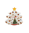 Karácsonyi fenyőfás porcelán bögre 400 ml fenyőfa díszcsomagolásban Christmas Tree 3