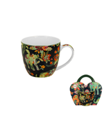 Porcelán bögre 460 ml dísztasakkal elefánt