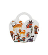 Cicás porcelán bögre 460 ml dísztasakkal Stylish Cats