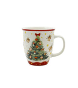 Karácsonyi fenyőfás porcelán bögre 650 ml díszdobozban Christmas Tree 3