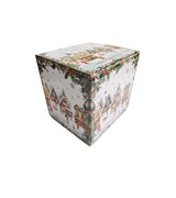 Karácsonyi porcelán nagy bögre díszdobozban Christmas Village 650 ml