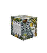 Porcelán bögre citrom és ananász mintás 650 ml díszdobozban