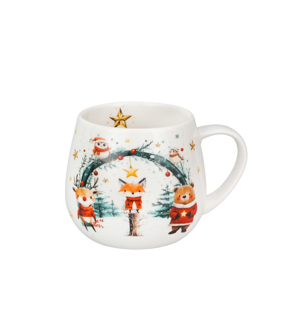 Karácsonyi porcelán bögre 430 ml díszdobozban Christmas Cuties 2