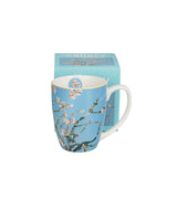 Porcelán bögre 360 ml Van Gogh Mandulavirágzás ajándék díszdobozban