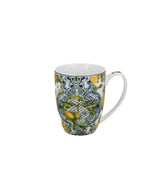 Porcelán bögre citrom és ananász mintás 360 ml díszdobozban