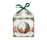 Karácsonyi porcelán bögre 360 ml díszcsomagolásban Christmas Village