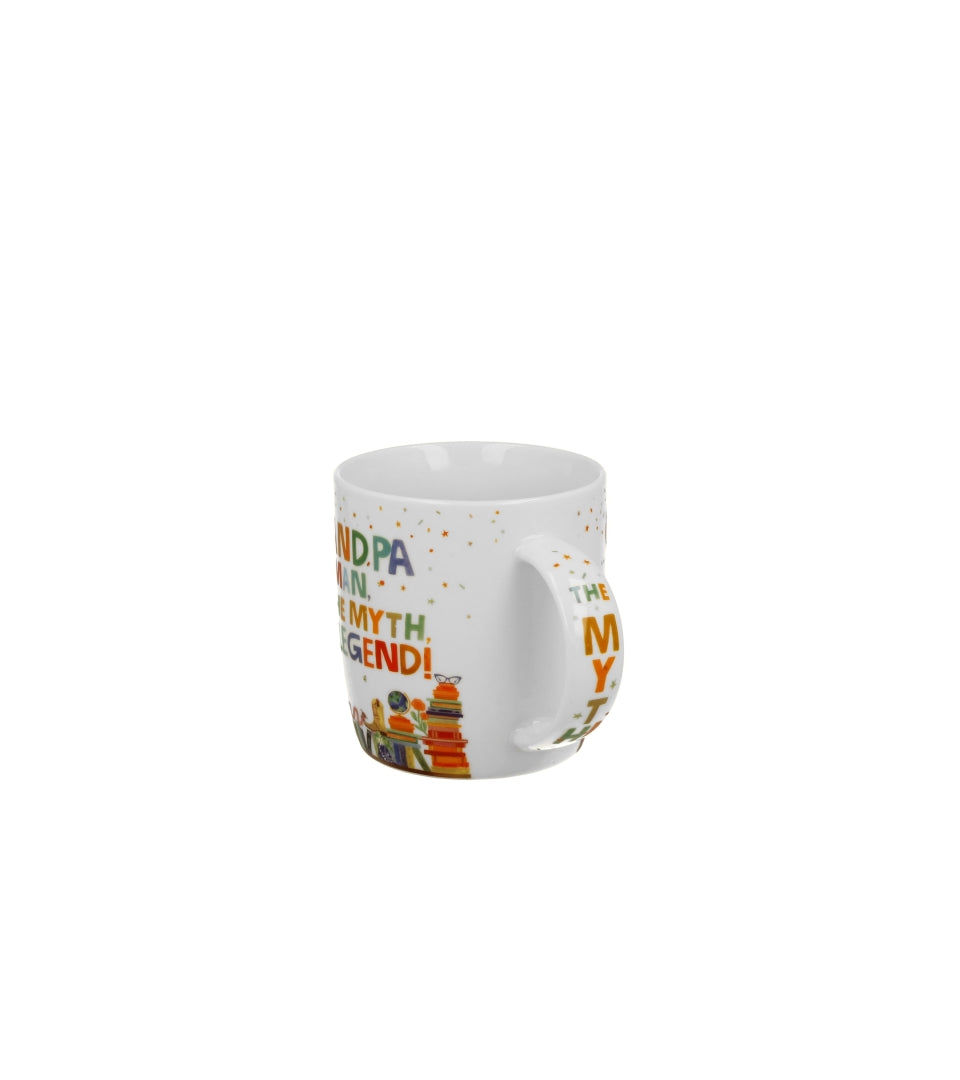 Ajándék Porcelán bögre 400 ml papír díszcsomagolásban nagypapáknak