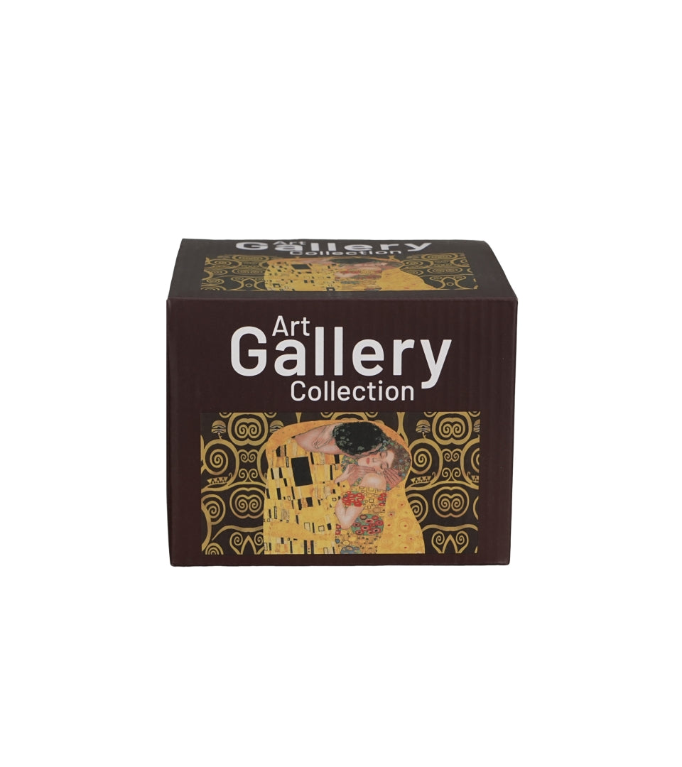 Porcelán jumbo bögre 600 ml ajándék díszdobozban Klimt A Csók