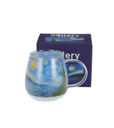 Üveg bögre 530 ml ajándék dobozban Van Gogh Csillagos éj