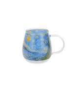 Üveg bögre 530 ml ajándék dobozban Van Gogh Csillagos éj