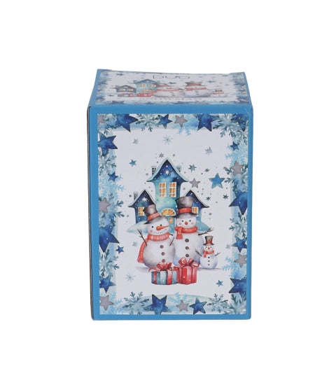 Hóemberes rozsdamentes acél hőtartópohár 330 ml Snowman