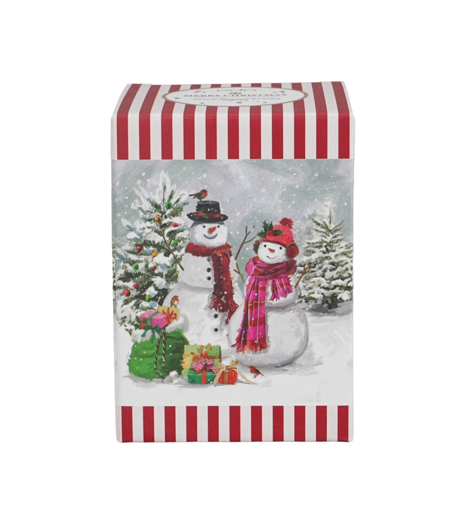 Hóemberes Karácsonyi rozsdamentes acél hőtartó termosz pohár 330 ml Snowman Smile