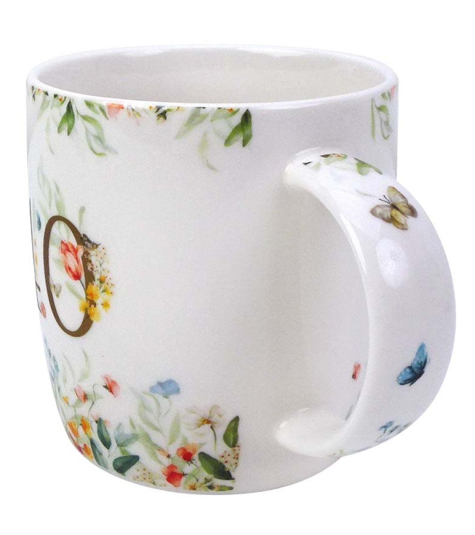 Porcelán ajándék bögre 400 ml díszddobozban 40. születésnap