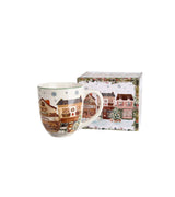 Karácsonyi Porcelán nagy bögre 1 literes díszdobozban Christmas City 2